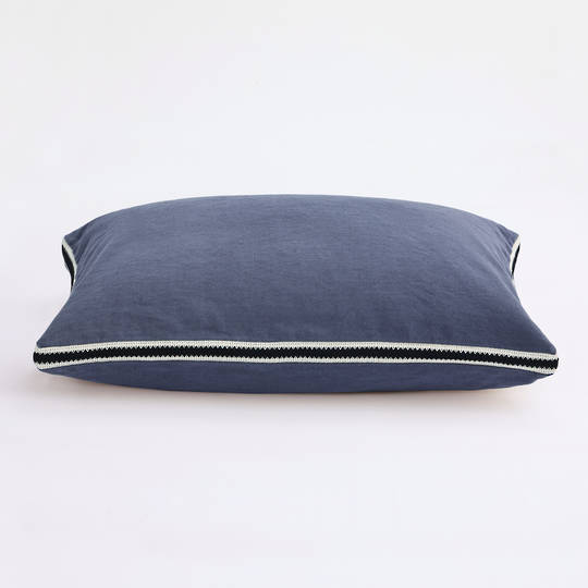 MM Linen | Linea Cushion 60 x 40cm | Indigo